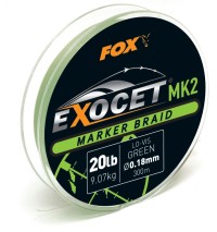 Fox Fir Textil Marker Exocet Verde 300mt - 0,18mm/9,07kg