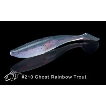 Lunker City Swimfish 3.75" / 9.5cm - 210 Ghost Rainbow Trout