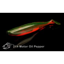 Lunker City Swimfish 3.75" / 9.5cm - 214 Motoroil Pepper