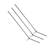 Kamasaki - Tub Antinod (antitangle) Negru 25cm